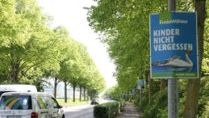 Kommunalwahlkampf in Leinfelden-Echterdingen: Parteien buhlen um Wähler – Wie viele Plakate sind zu viel?