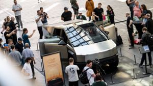 E-Autos: Tesla präsentiert Cybertruck in Deutschland