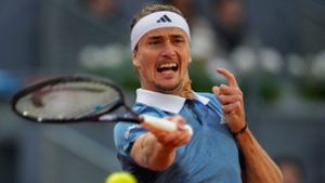 Tennis: Zverev und Struff erreichen Achtelfinale in Madrid