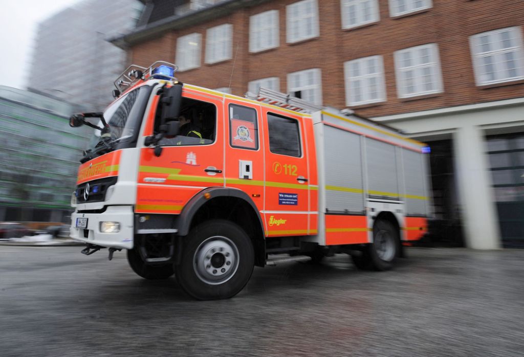 Feuerwehreinsatz am Esslinger Bahnhof