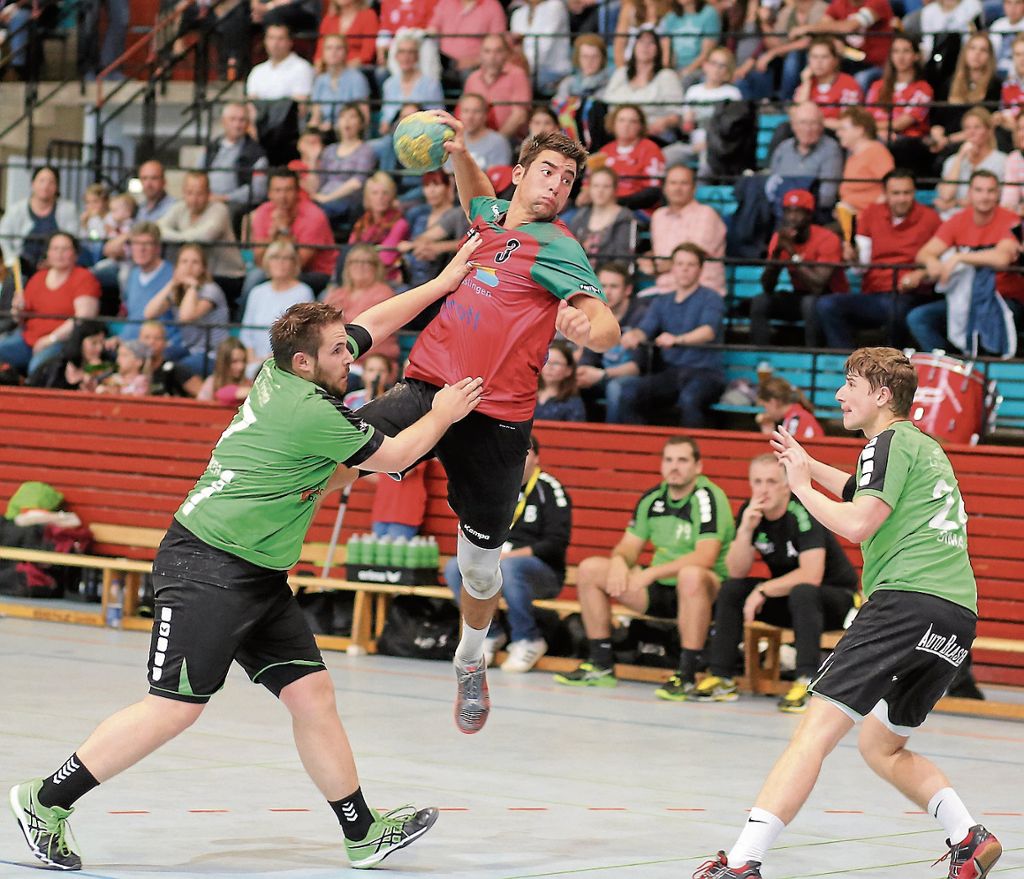 Team Esslingen gewinnt das Heimspiel der ersten Relegationsrunde zur Handball-Landesliga gegen Lustenau mit 25:15: Ein ungefährdeter Hinspielsieg