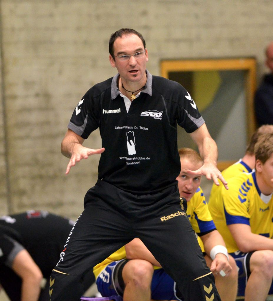 Ralf Rascher freut sich auf die Arbeit mit den Deizisauer Handballern: Rascher und Rascher