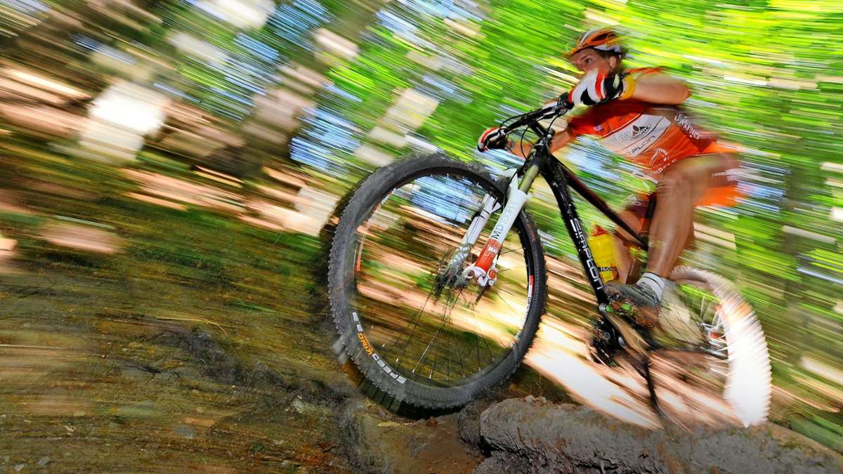 Im Wald bei Oberstenfeld: Kritik am Mountainbike-Mekka wird laut