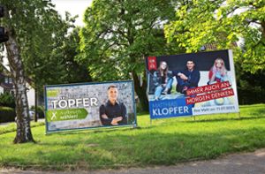 OB-Wahlen in Esslingen: Das Duell: Töpfer gegen Klopfer
