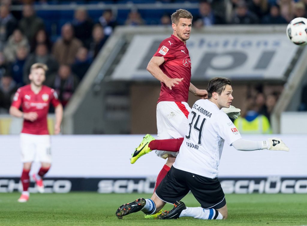 Der VfB Stuttgart gewinnt in Bielefeld mit 3:2: Wechselbad der Gefühle