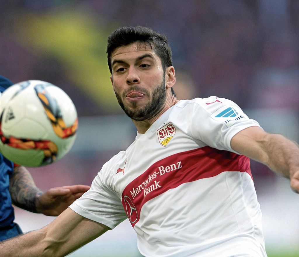 Der Argentinier Emiliano Insua hat sich beim VfB Stuttgart durchgesetzt - Wird der 27-jährige Globetrotter im Schwabenland sesshaft?: Der Stabilisator auf der linken Seite
