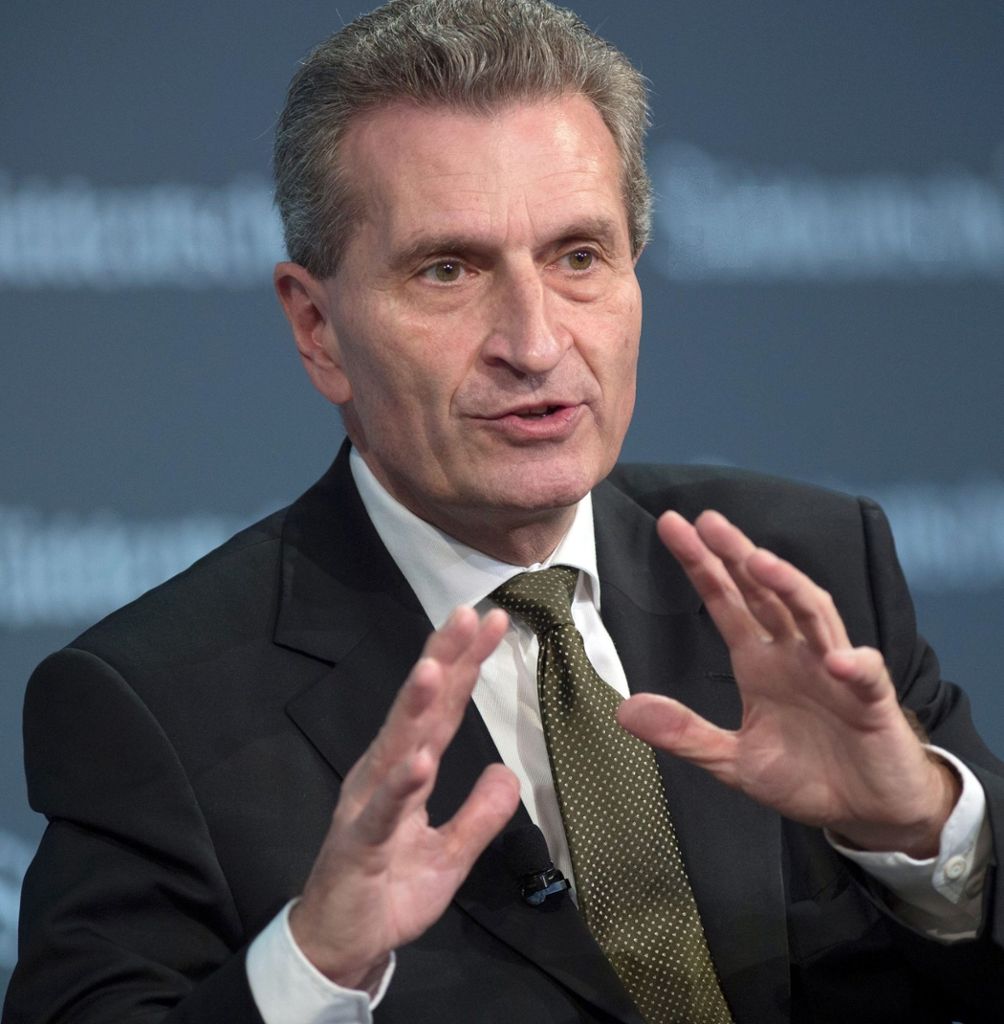 Oettinger: Abstieg der Südwest-Grünen ohne Kretschmann