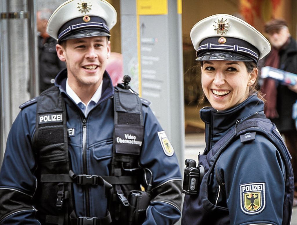 Bundespolizisten testen seit Ende April : Körperkameras schrecken ab
