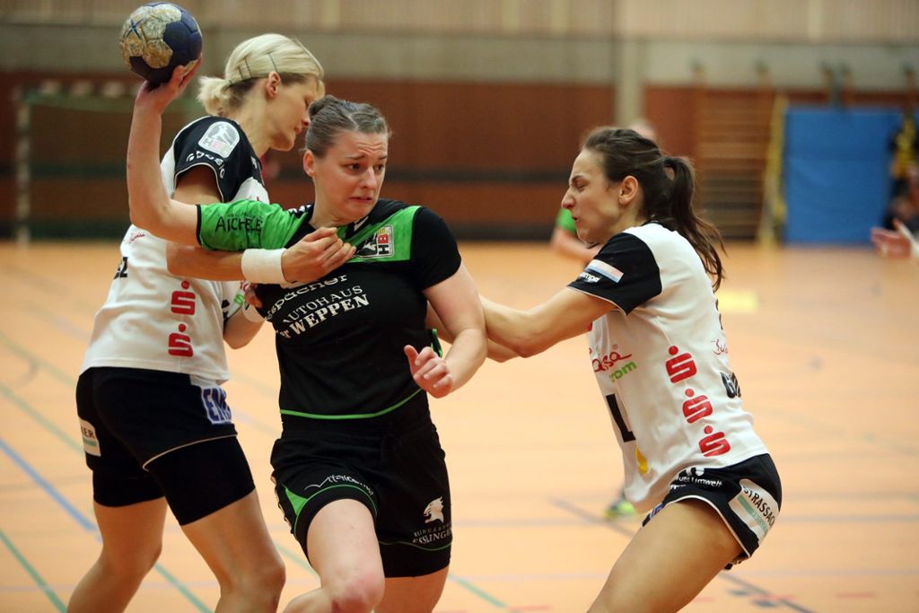Bundesliga-Handballerinnen spielen 27:27 gegen Göppingen: Nellingen zeigt eine reife Leistung