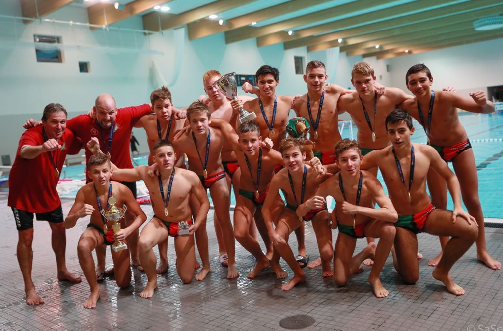 Die Esslinger U14-Wasserballer triumphieren bei den deutschen Meisterschaften: SSVE ist deutscher Meister