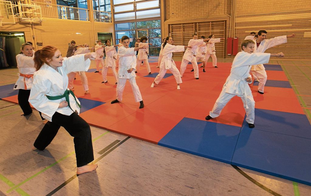 ESSLINGEN:  Schelztor-Gymnasium hat das Präventionsprojekt „Respekt“ fest im Sportunterricht verankert: Uuuuuund „KIA!“