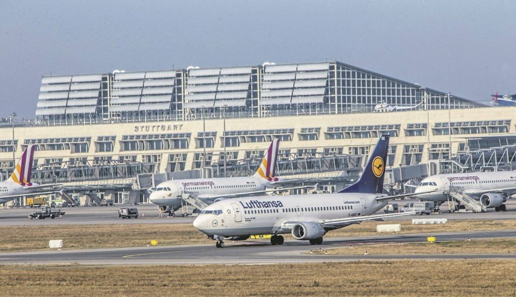 Flugausfälle und Verspätungen: Warnstreik am Stuttgarter Flughafen