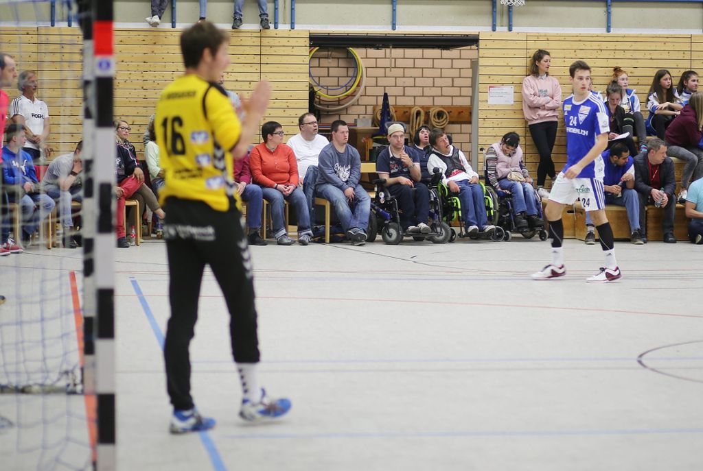 Handballer des TV Plochingen laden Behinderte zum Spiel ein: Harz und Herz