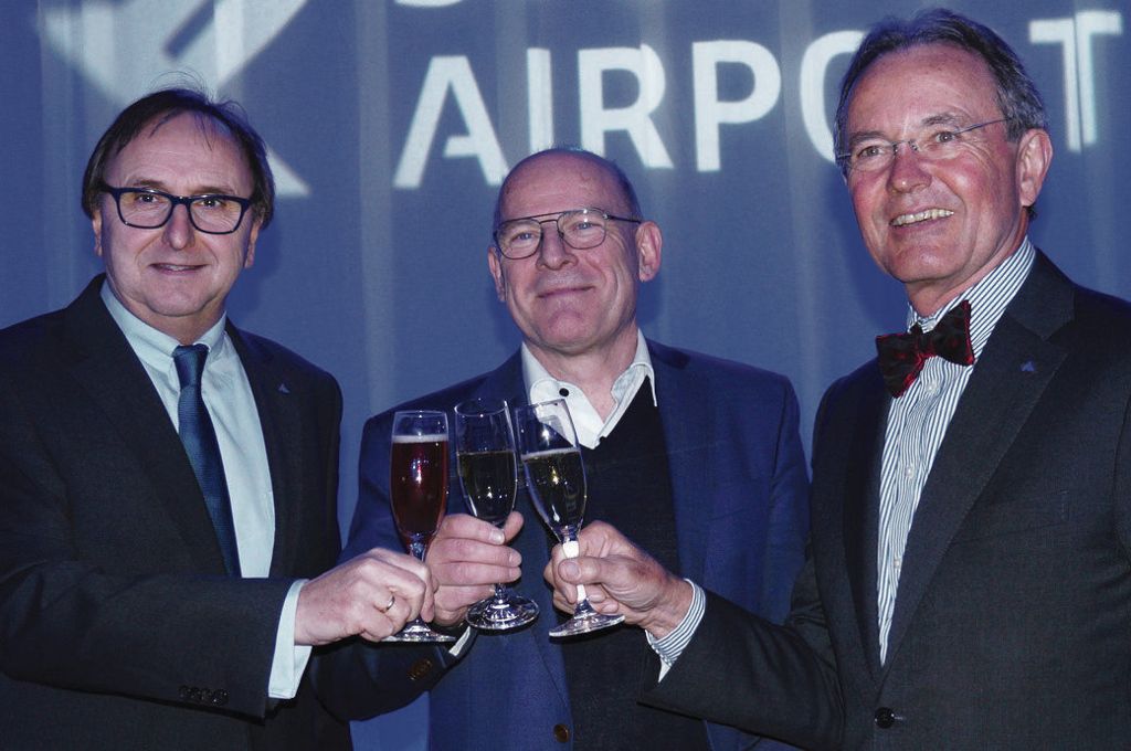 Der scheidende Flughafen-Direktor Georg Fundel zieht eine positive Bilanz für das vergangene Jahr: „Allzeithoch“ bei Fluggästen