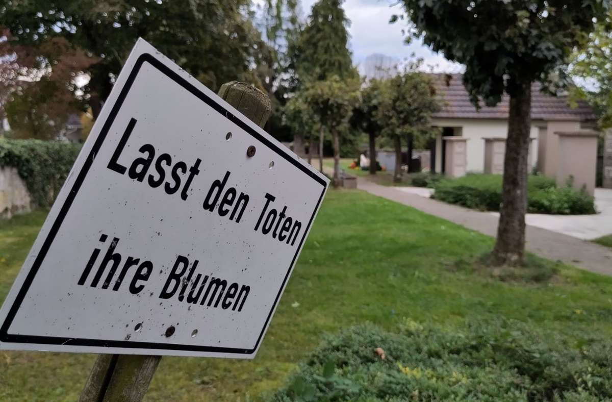 Ermittlungen auf Friedhof in Lichtenwald: Gräber in Hegenlohe beschädigt