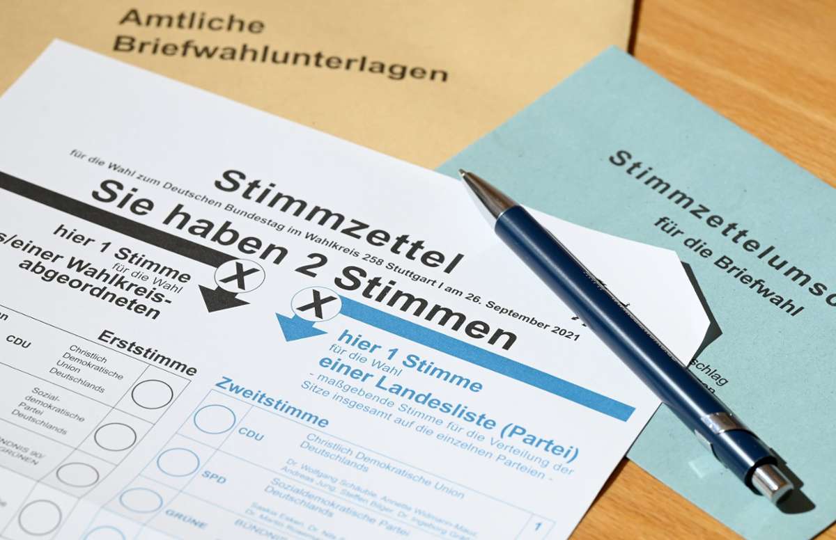 Bundestagswahl 2021: So hat der Kreis Esslingen gewählt