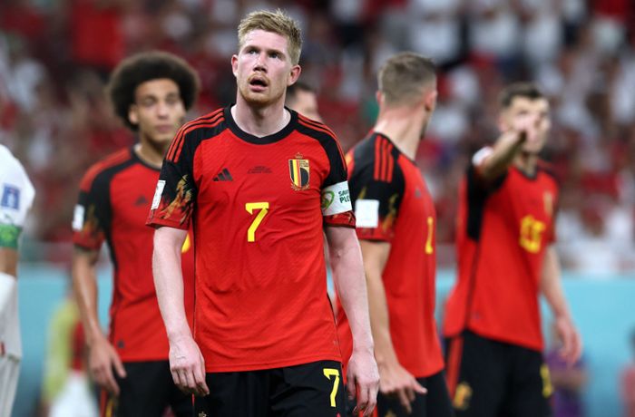 WM 2022 in Katar: Belgien enttäuscht erneut und verliert gegen Marokko