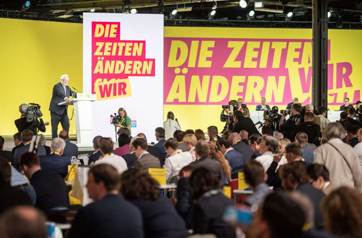 Parteitag der Liberalen: Männerdominierte FDP wird noch männlicher