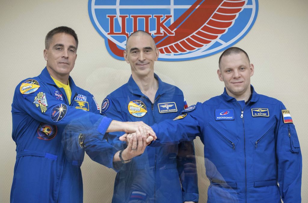 Trotz Corona-Pandemie: Drei Raumfahrer starten zur ISS