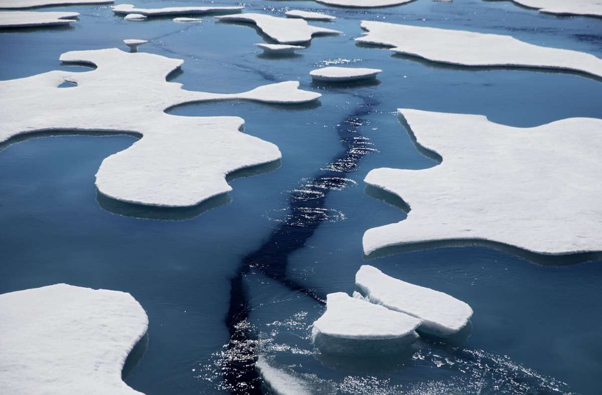 Klimawandel in der Arktis: Meereis in der Arktis wird immer weniger