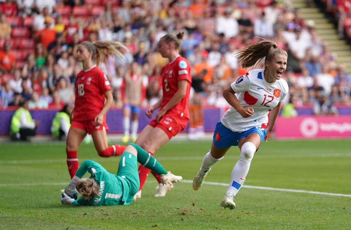 Fußball-EM der Frauen: Niederlande und Schweden ziehen ins Viertelfinale ein