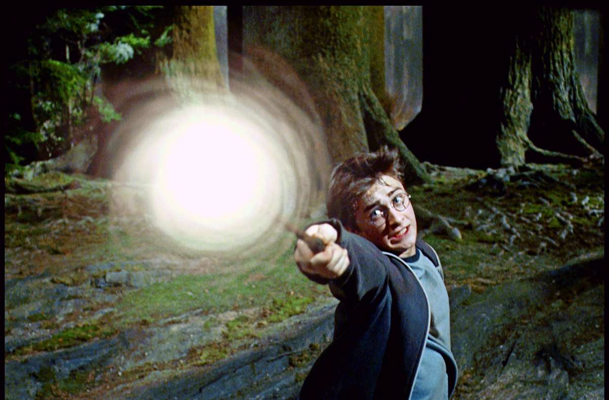 Harry-Potter-Darsteller Daniel Radcliffe in der Kinoverfilmung von 2004 „Harry Potter und der Gefangene von Askaban“ .