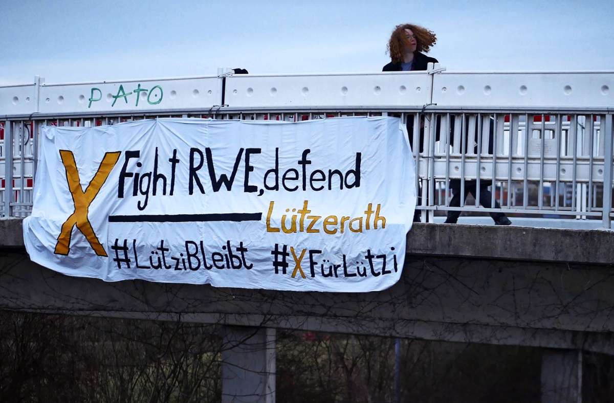 Fridays for Future Filderstadt: Ein Banner für mehr Klimagerechtigkeit