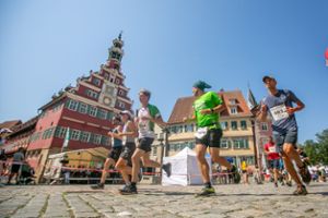 Blog zum Eßlinger Zeitung Lauf: Bei mehr als 30 Grad durch die Altstadt