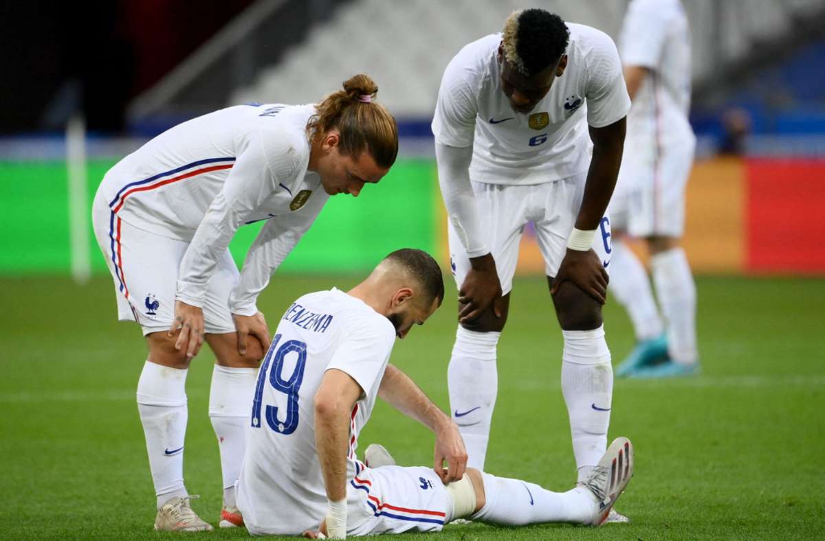 EM 2021: Frankreichs Generalprobe glückt – Karim Benzema verletzt ausgewechselt