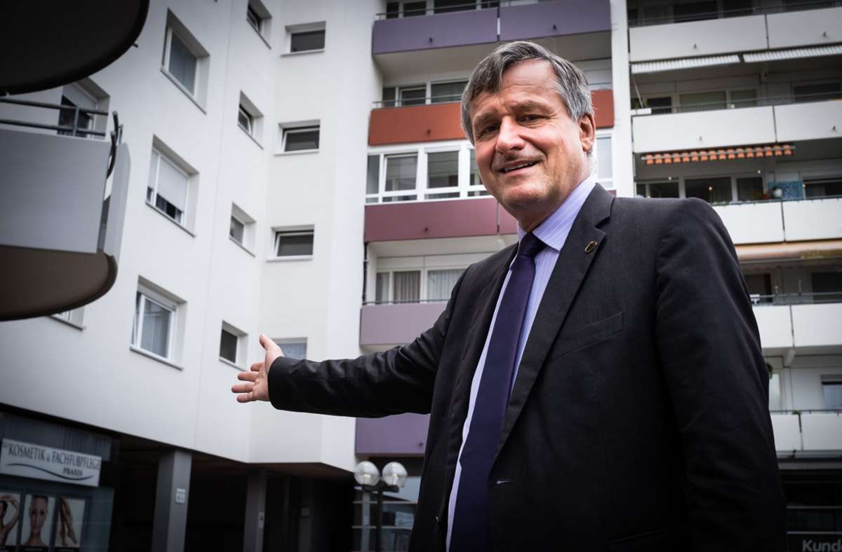 Was tut die FDP für Geringverdiener?: Hans-Ulrich Rülke unterwegs im „Klein-Moskau“ von Pforzheim