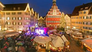 Der Esslinger Weihnachtsmarkt ist eröffnet