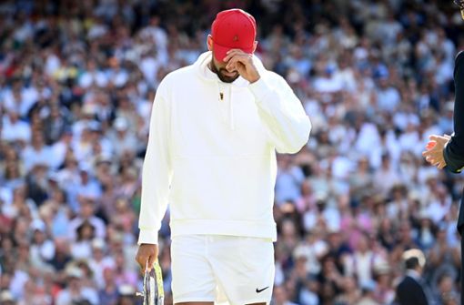 Nick Kyrgios unterlag Novak Djokovic in Wimbledon. Foto: WITTERS/PierreLahalle