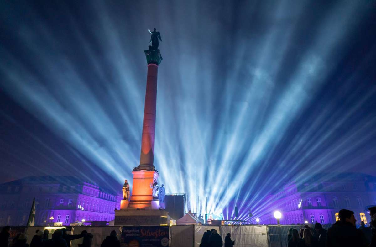 Das Jahr 2023 will die Stadt wieder mit einem Fest auf dem Schlossplatz  begrüßen. Foto: 7aktuell.de/Oskar Eyb