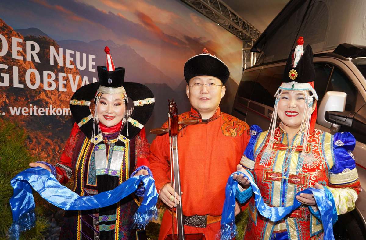 Zufriedene Gäste: Die Mongolei ist Partnerland und weckte viel Interesse.