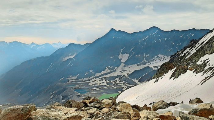 Eine Alpenüberquerung in sechs Tagen