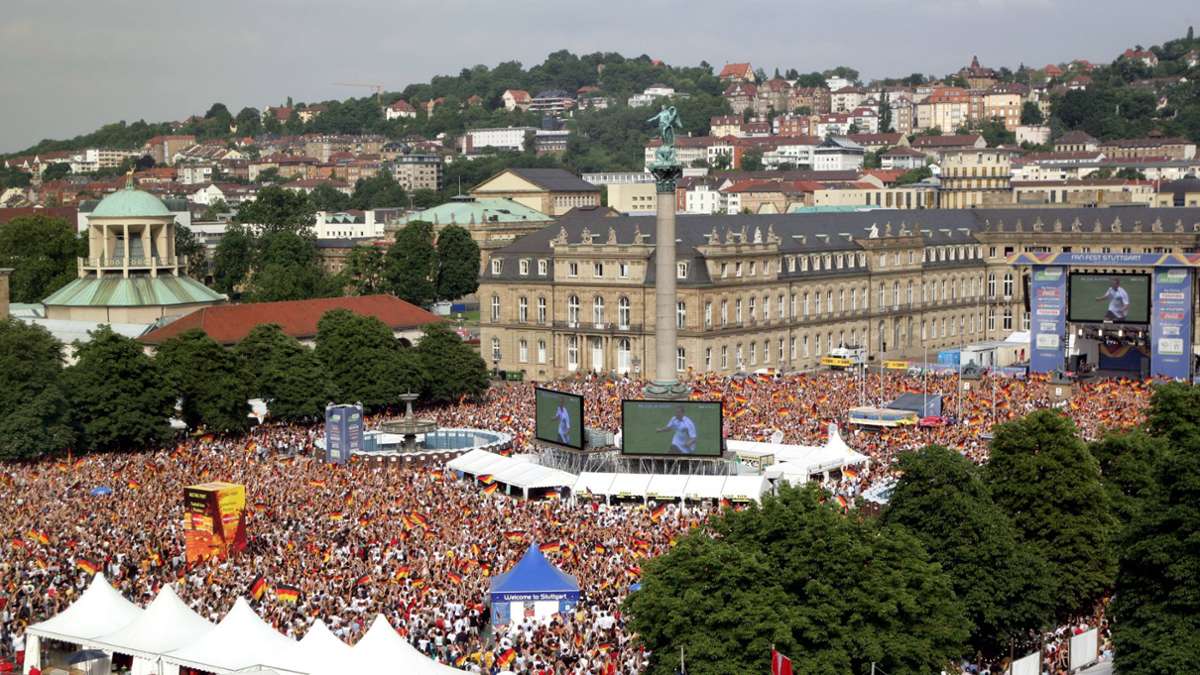 Fußball-EM 2024: Stuttgart legt verkaufsoffenen Sonntag fest – und bekommt Gegenwind
