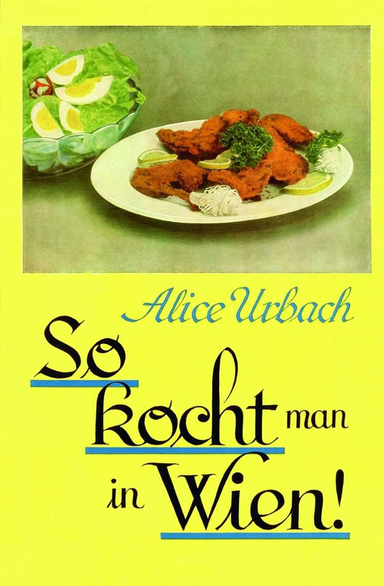 Das originale Kochbuch von Alice Urbach. Es ist für Historiker und Bibliotheken in kleiner Auflage vor ein paar Monaten wieder aufgelegt worden, ist aber nicht käuflich zu erwerben.