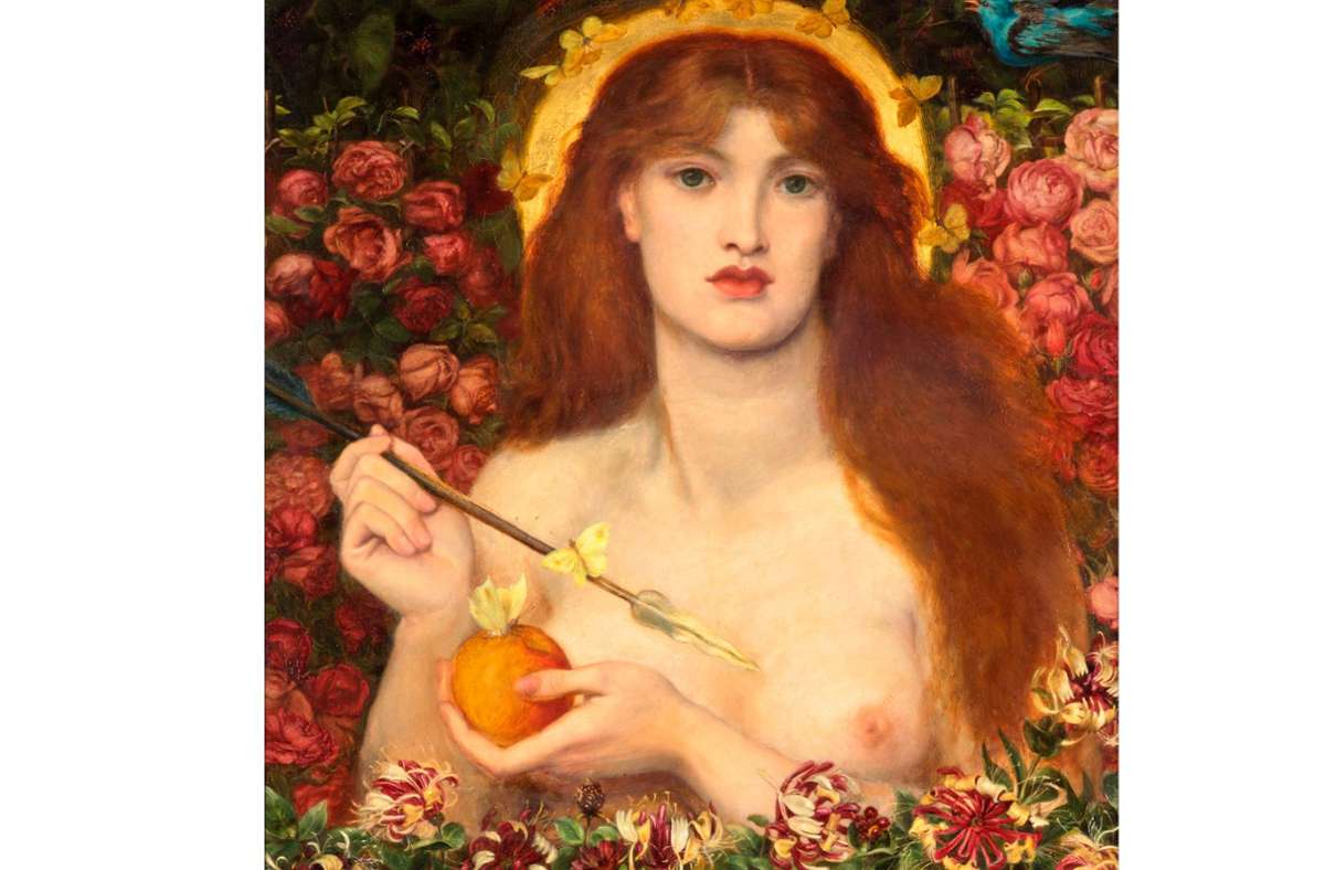 Rossettis Venus-Verticordia ist in der Ausstellung „Flowers Forever“ in München zu sehen. Foto: Russel-Cotes-Art-Gallery-and-Museum