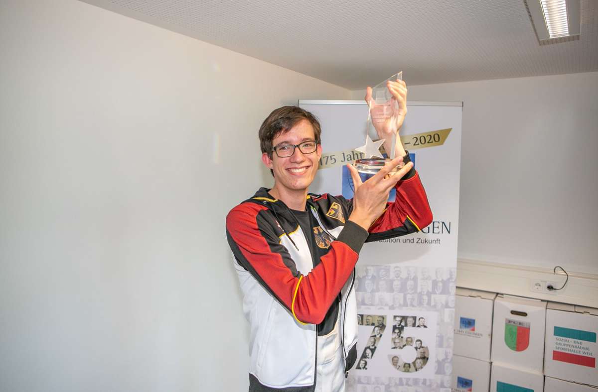Esslinger Sportler des Jahres 2019: Felix Schrader: Ein Weltmeister in Esslingen