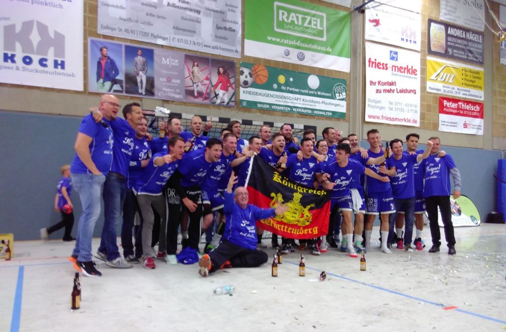 34:29-Sieg im zweiten Relegationsspiel gegen Dinslaken: TV Plochingen steigt in die 3. Liga auf
