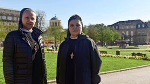 Ukrainische Nonnen helfen in Stuttgart
