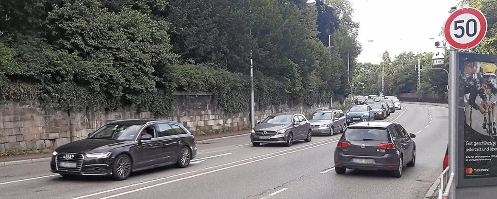 Geschwindigkeitsbegrenzung auf acht Steigungsstrecken geplant: Tempo 40 auf der Neuen Weinsteige geplant