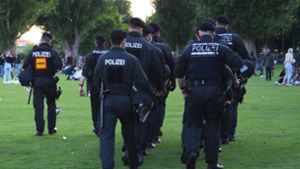 Polizei wertet Videos zu Krawallen bei Neckarwiese aus