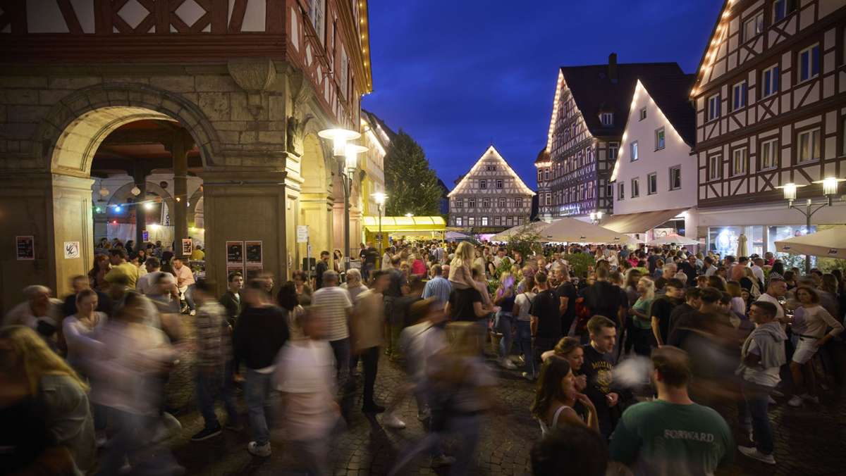 47. Waiblinger Altstadtfest: Beste Stimmung in den Waiblinger Gassen