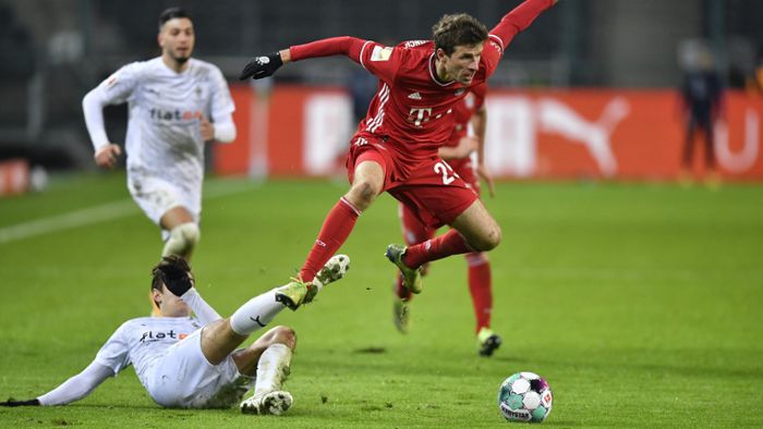 Mönchengladbach bringt Bayern zweite Saisonniederlage bei