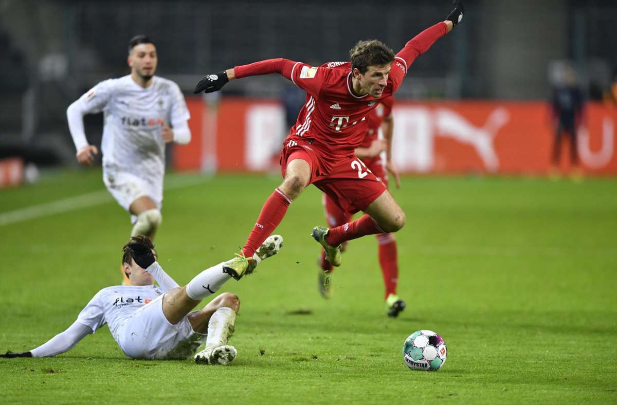Freitagsspiel der Bundesliga: Mönchengladbach bringt Bayern zweite Saisonniederlage bei