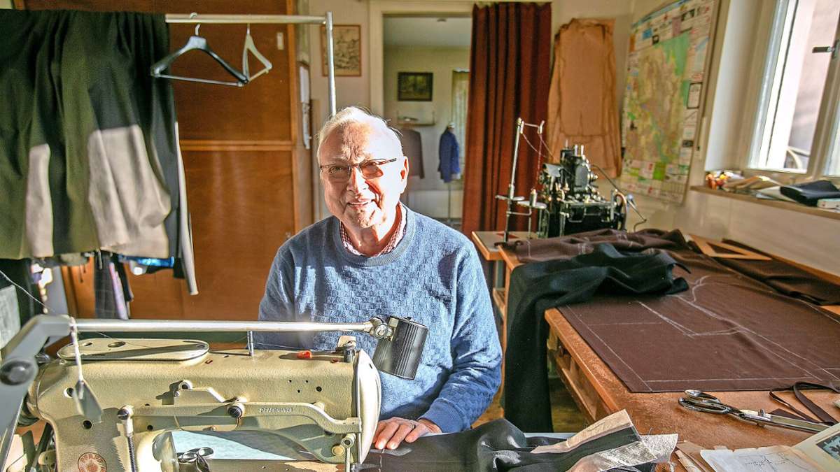 Esslinger Schneider aus Passion: 86-jähriger Schneider denkt nicht ans Aufhören