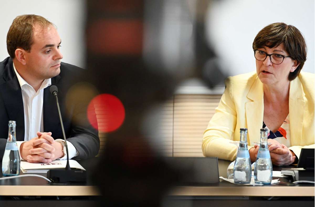Spitzengenossin bei Spezialkräften: SPD-Chefin Esken bangt um KSK-Existenz