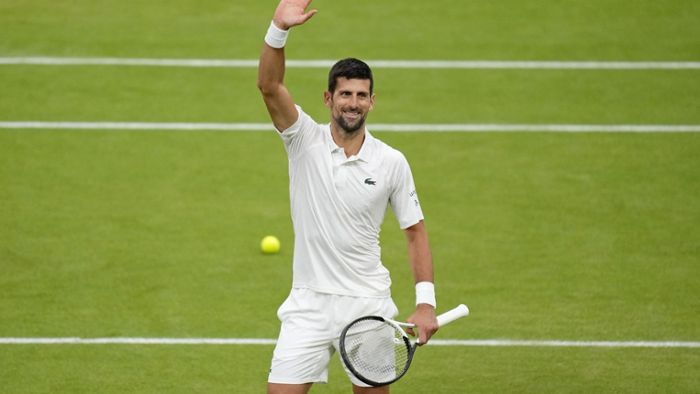 Novak Djokovic steht im Finale