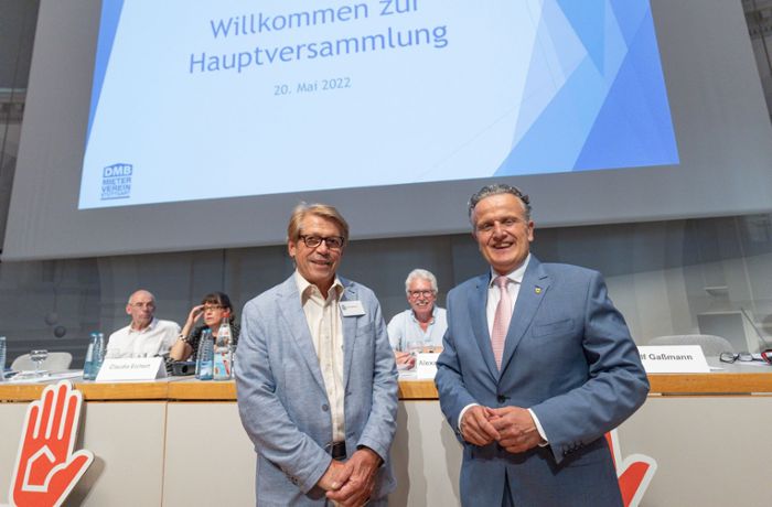 Hauptversammlung mit OB Nopper: Stuttgarter Mieterverein warnt vor einem „Weiter so“